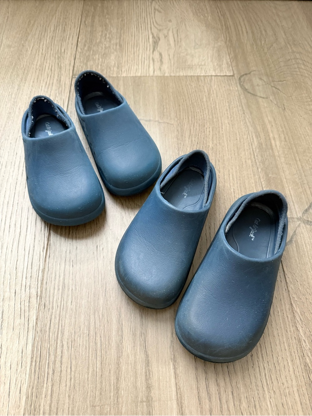 Cat & Jack 2 Pairs Unisex Toddler Navy Blue Rowan EVA Clogs Water Shoes Size 9